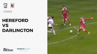 Goals: Hereford v Darlington