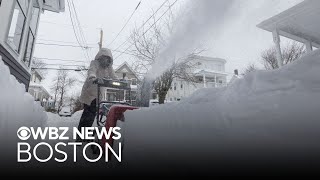 Update on major snowstorm as final flakes fall in Boston