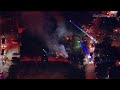 Raw video: Firefighters battle fire at west Houston apartment complex