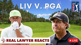 LIVE: LIV Golf v. PGA - Lawyer You Know Breaks Down Lawsuit