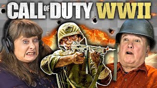 CALL OF DUTY: WW2 (Elders React: Gaming)