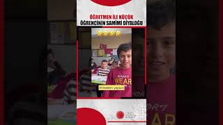 Öğretmenine ineğin ilk sütünü hediye eden öğrencinin kendine has anlatımı