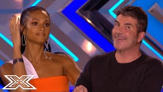 X Factor Judges SING During Contestant's Audition | X Factor Global