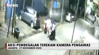 Detik-detik Aksi Sadis Kawanan Begal Aniaya Pengemudi Ojol di Jakarta Timur - iNews Malam 29/11