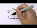 how to draw some bored cats sticky cow s cute and silly cartoons