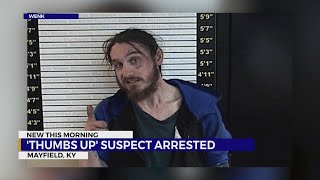 'Thumbs Up' suspect arrested in Kentucky