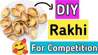 DIY Rakhi making at home / how to make rakhi at home / Easy rakhi tutorial / Rakhi for competition