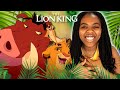 I watched *The Lion King* and COULDN’T STOP SINGING!