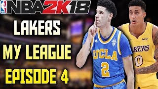 FINISHING THE 2018 SEASON! - Lakers My League Episode 4 - NBA 2K18