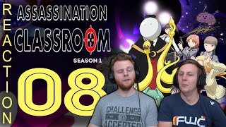 SOS Bros React - Assassination Classroom Season 1 Episode 8 - Nakama the Sniper!