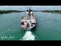 RAND LOGISTICS LAKE FREIGHTER CALUMET by Windsor Aerial Drone Photography