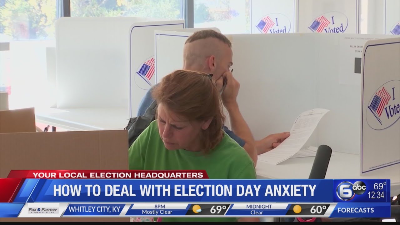 How To Deal With Election Day Anxiety, Stress - YouTube