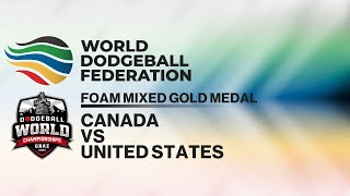 Canada vs United States / Gold Medal - Foam Mixed / Dodgeball World Championships 2024