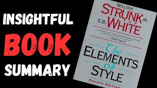 The Elements of Style | Book Summary in English