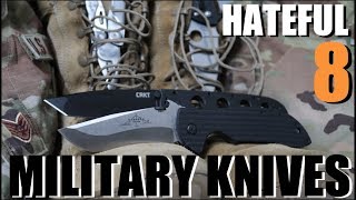 Hateful 8: Pocket Knives Carried By The U.S. Military