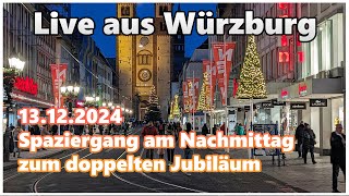 🔴 Live aus Würzburg zum doppelten Jubiläum (13.12.2024)