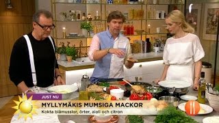 Mästerkockens Myllymäkis mumsiga mackor - Nyhetsmorgon (TV4)