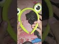 my lightning pop tube frog headband sunflower headband ponytail unboxing new parcel tiktokfinds