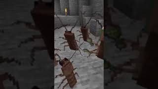 dancing cockroach in Minecraft (alex's mobs)