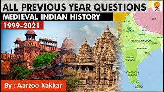Medieval Indian History all  Previous Year SSC GK questions in one Video