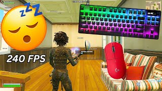 SteelSeries Apex Pro TKL ASMR😴💤 Fortnite Tilted Zonewars Gameplay😍