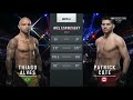 Thiago Alves vs Patrick Cote