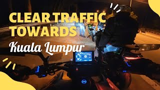 4K | QJ Motor | SRK600 | Motovlog # 52 | Clear Traffic To Kuala Lumpur 👍👍 | Pure SC Project Sound