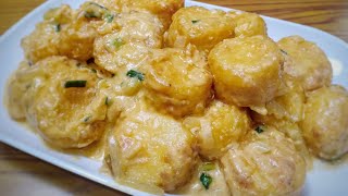 RESEP TOFU SAOS TELUR ASIN SUPER GURIH DAN ENAK