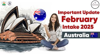 Important Update- Feb Intake Australia 🇦🇺