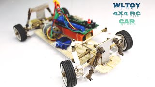 How to make Wltoy rc car 4x4||remot control rc car