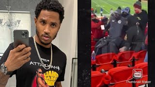 TREY SONGZ ARRESTED AT THE CHIEFS GAME 🤦🏽‍♂️ PUTTING POLICE OFFICER IN A HEADLOCK 💯