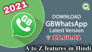 Latest GBWhatsapp 17.60.01 all features in hindi ||
