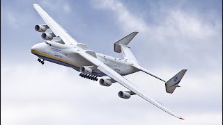 STUNNING!! An-225 takeoff and more!