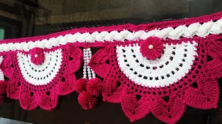 How to crochet door hanging 🥰So easy so beautiful toran making/new designs for toran 🥰