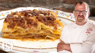 Le lasagne in un ristorante Michelin emiliano con Massimo Spigaroli - Antica Corte Pallavicina*