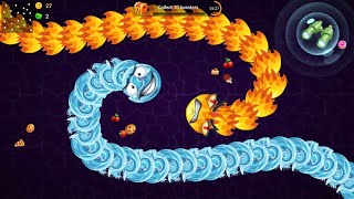 Wormate.io - The Angry Pirate Snake 🐍 ! 1 Vs 1000 || Wormate.io - The VIKING ! #wormateio #003