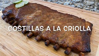 Costillas a la Criolla | Mojo Ribs Cuban Style