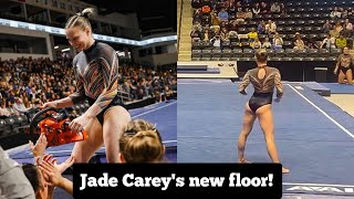 Jade Carey - NEW Floor for Oregon State University Gymnastics - January 4th 2025