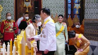 พระบาทสมเด็จพระเจ้าอยู่หัว สมเด็จพระนางเจ้าฯ ทรงบำเพ็ญพระราชกุศลฯ วันนวมินทรมหาราช [13 ต.ค. 66]