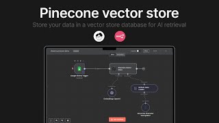 How to send data from Google Sheets to Pinecone Vector Store | n8n AI automation