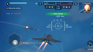 How to play Sky Warriors Game with F -4 Fighterplane
