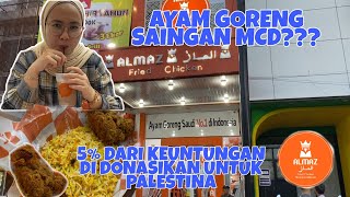 AYAM SAUDI NO.1 DI INDONESIA, KALIAN HARUS COBAIN FRIED CHICKEN INI !! ALMAZ FRIED CHICKEN