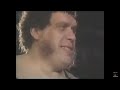 “mean” gene okerlund interviews andré the giant the twin towers 07 23 1989