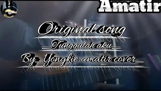original song_Tunggulah aku_by_yongkie amatir cover