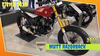 2023 Mutt Razorback Walkaround EICMA 2022 Fiera Milano Rho