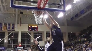 Wally Ellenson Throws Down NASTY Putback Dunk at MU Madness -1st Team All-American High Jumper