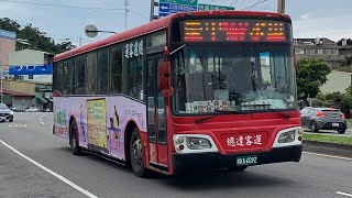 總達客運2008馨盛HINO KKA-6092 6322台中-南崗-水里