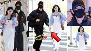 OMG 😲 Kim Soo Hyun And Kim Ji Won ARRIVED Korea after Fall Winter Menswear Collection in Paris 😱