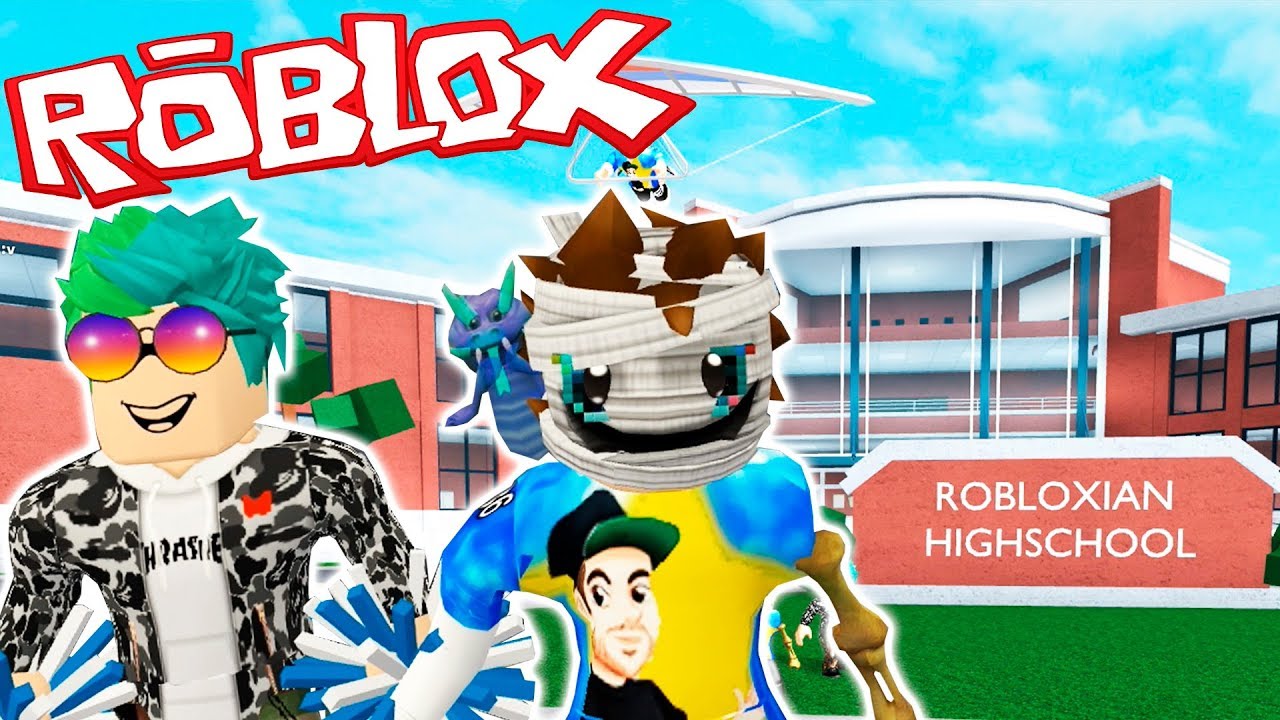 VAMOS A LA ESCUELA | ROBLOXIAN HIGHSCHOOL | ROBLOX - YouTube