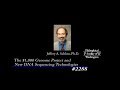 PSW 2288 The $1,000 Genome Project and New DNA Sequencing Technologies | Jeffery Schloss